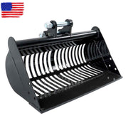 DURAFORCE 600mm Attachment Screening Skeleton Bucket Mud Bucket For Mini Excavators Digger