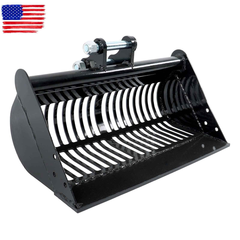 DURAFORCE 600mm Attachment Screening Skeleton Bucket Mud Bucket For Mini Excavators Digger