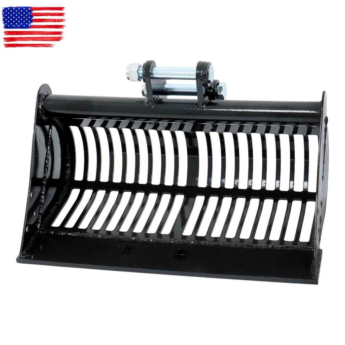 DURAFORCE 600mm Attachment Screening Skeleton Bucket Mud Bucket For Mini Excavators Digger