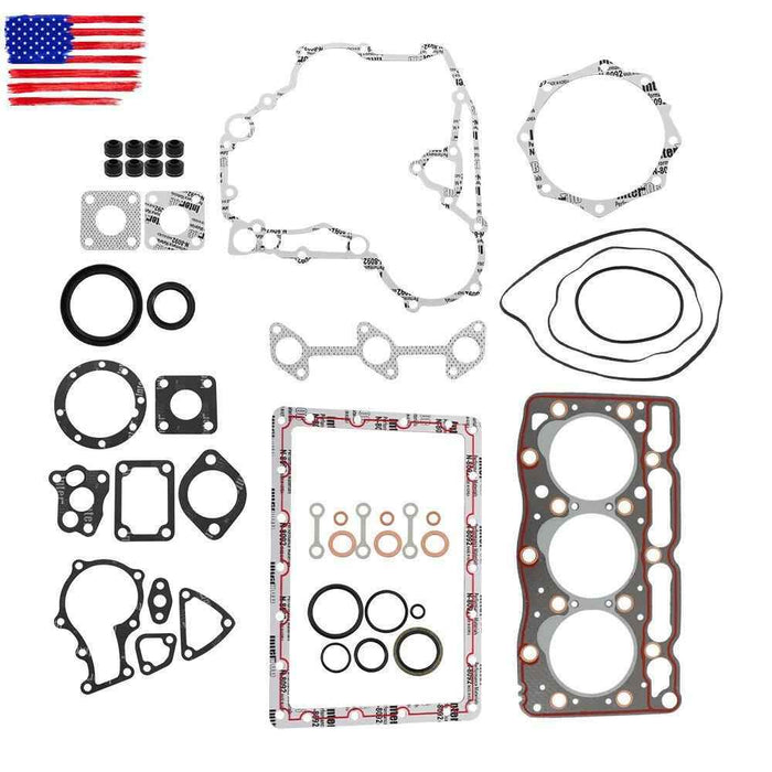 DURAFORCE For Kubota Cylinder Head Assembly & Full Head Gasket Set D905 Engine B1700DT