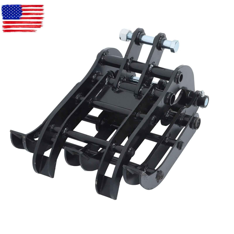 DURAFORCE 0.8 T -1.5 T Mini Excavator Attachment Grapple Wide Opening Grabber Attachment