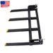 DURAFORCE 42" Universal 2500lbs Clamp on Heavy Debris Fork For Tractor Skid Steer Buckets