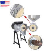 DURAFORCE 110V 1500W Corn Wheat Flour Cereal Electric Grinder Grain Mill Wet & Dry