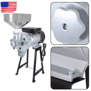 DURAFORCE 110V 1500W Corn Wheat Flour Cereal Electric Grinder Grain Mill Wet & Dry