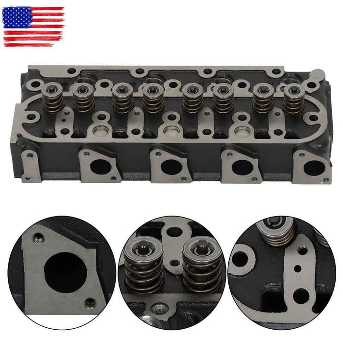 DURAFORCE V1505 V1505D V1505T V1505E For Kubota Engine Complete Cylinder Head W/Gasket Kit
