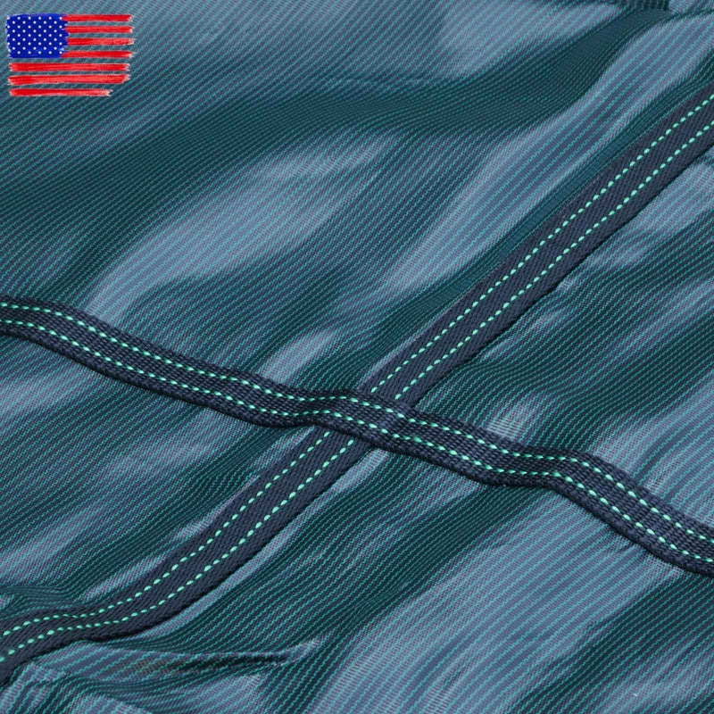 DURAFORCE Above Inground Swimming Pool Heavy Safety Cover 22×42FT With 4×8FT Right Step