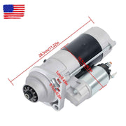 DURAFORCE For Bobcat Skid Steer Loader S130 S175 S185 S250 T300 Starter 6676957 6685190
