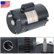 DURAFORCE B128 C-Face Single Speed 1HP Full Rated 56J Pool Pump Motor 115/230V