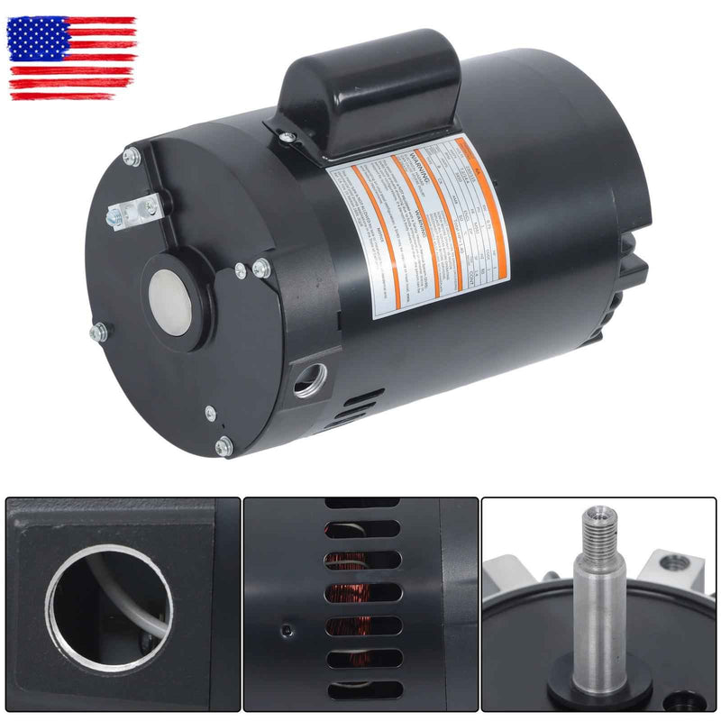 DURAFORCE B128 C-Face Single Speed 1HP Full Rated 56J Pool Pump Motor 115/230V