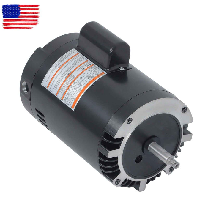 DURAFORCE B128 C-Face Single Speed 1HP Full Rated 56J Pool Pump Motor 115/230V