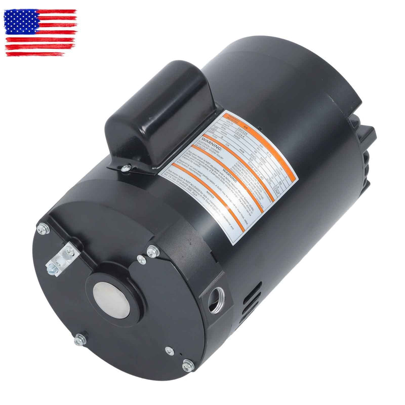 DURAFORCE B128 C-Face Single Speed 1HP Full Rated 56J Pool Pump Motor 115/230V
