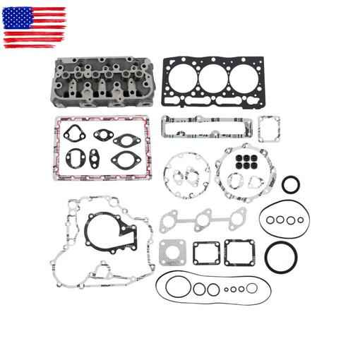 DURAFORCE Cylinder Head For Kubota D1305 Complete Engine Assy w/valves B26 FZ2400 RTV1100