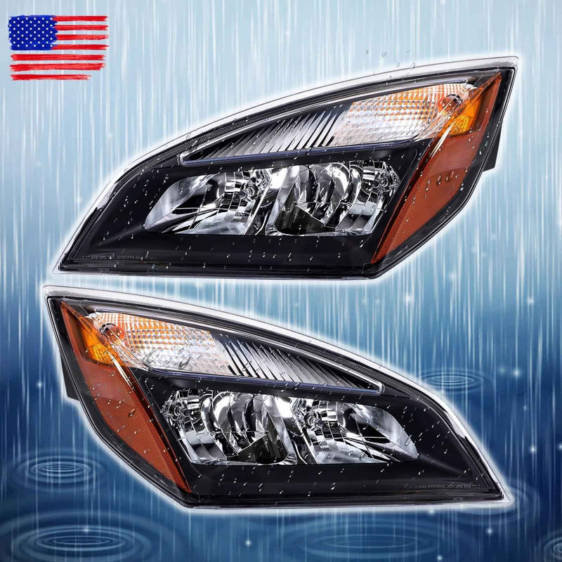 DURAFORCE A6601512003 L&R Headlamps Halogen Bulbs For Freightliner Cascadia A6601512002