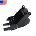 DURAFORCE 200mm Narrow Bucket Accessory 2-teeth For Typhon Mini-excavators Easy Install