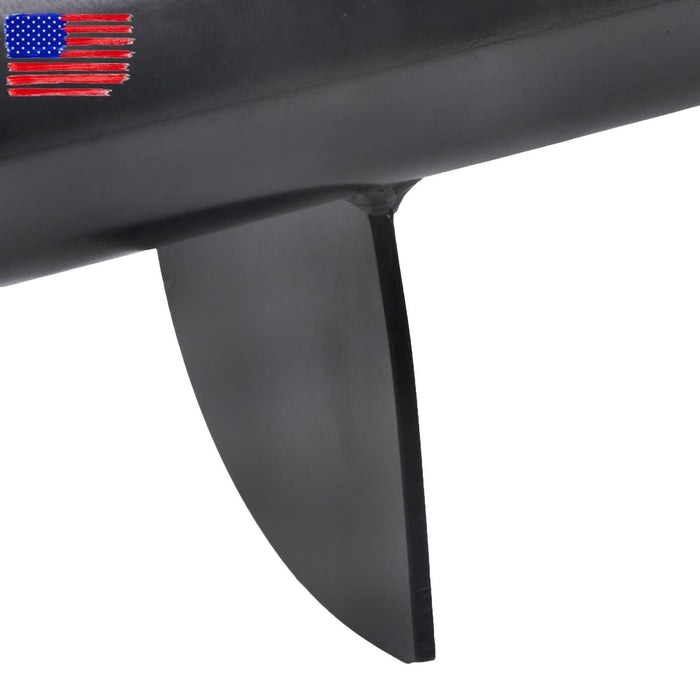 DURAFORCE 12" x 48" Auger Bit 2" Hex Collar Skid Steer Post Hole Digger Attachment