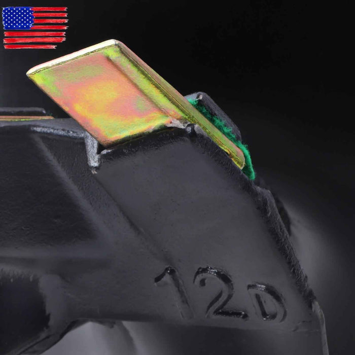 DURAFORCE 12" x 48" Auger Bit 2" Hex Collar Skid Steer Post Hole Digger Attachment