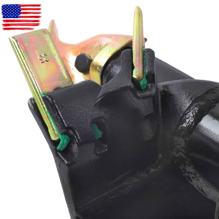 DURAFORCE 12" x 48" Auger Bit 2" Hex Collar Skid Steer Post Hole Digger Attachment