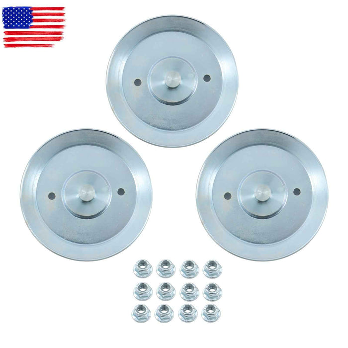 DURAFORCE 52" 51537200 51528000 Deck Spindle Assembly w/Pulley For Gravely Ariens 3 Pack