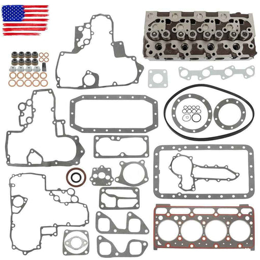DURAFORCE For Kubota V1702 Engine Complete Cylinder Head Full Gasket Kit Compatible