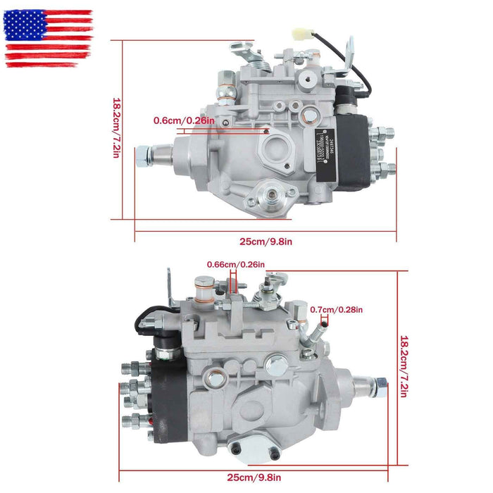 DURAFORCE For Caterpillar 3044C Fuel Injection Pump Replaces 196000-5020 32A65-37030