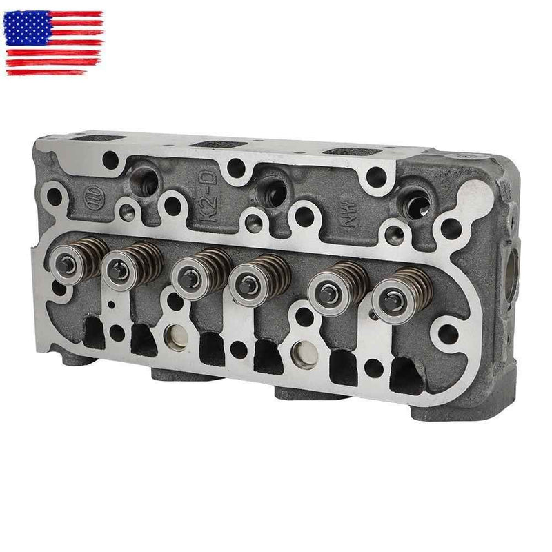 DURAFORCE Complete Engine Cylinder Head & Full Gasket Kit For Kubota D1105 RTV1100