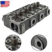 DURAFORCE Complete Engine Cylinder Head & Full Gasket Kit For Kubota D1105 RTV1100