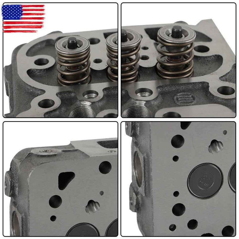 DURAFORCE Complete Engine Cylinder Head & Full Gasket Kit For Kubota D1105 RTV1100