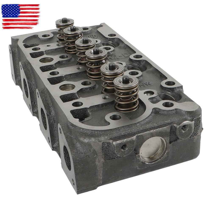 DURAFORCE Complete Engine Cylinder Head & Full Gasket Kit For Kubota D1105 RTV1100