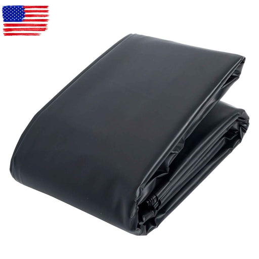 DURAFORCE 20 x 25 FT Waterproof Black HDPE Reinforced Flexible Pond Liner For Waterfall