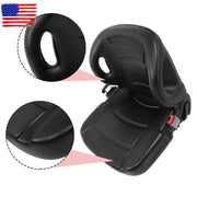 DURAFORCE Black For Toyota Forklift Seat With Seatbelt & Switch w/70°Adjustable Backrest