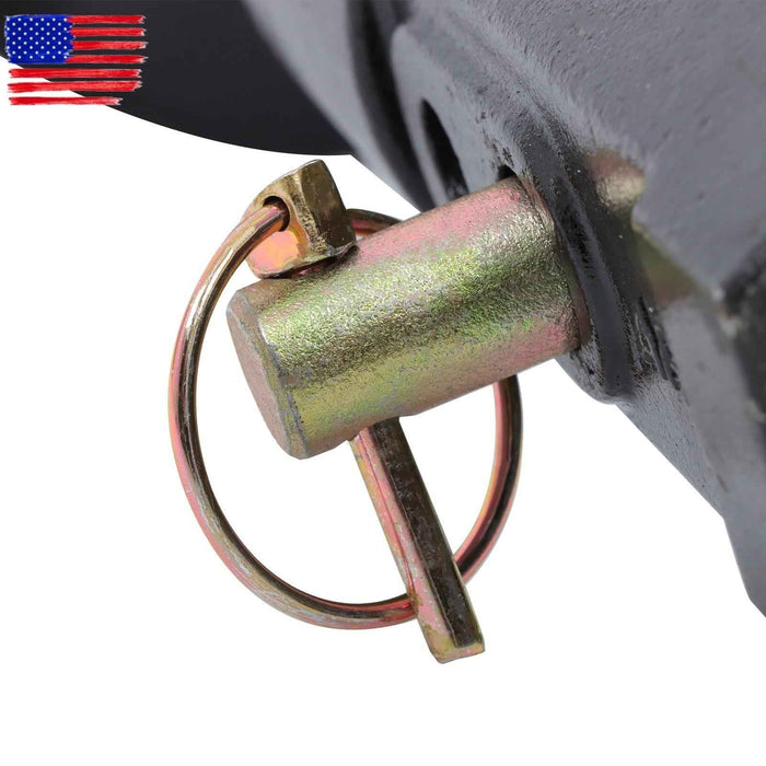 DURAFORCE 6" x 48" Auger Bit 2" Hex Collar Skid Steer Post Hole Digger Attachment