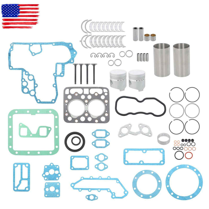 DURAFORCE Overhaul Rebuild Kit Z751 Z750 Engine Fit For L175 L185 L1501 Tractor For Kubota