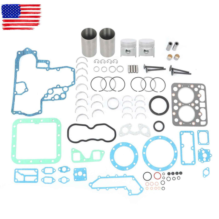 DURAFORCE Overhaul Rebuild Kit Z751 Z750 Engine Fit For L175 L185 L1501 Tractor For Kubota