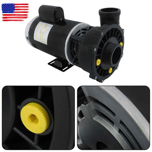 DURAFORCE For Plastics 3721621-1D 56 Frame 1-4 HP Spa Pump, 230 V Swimming Hot Tubs