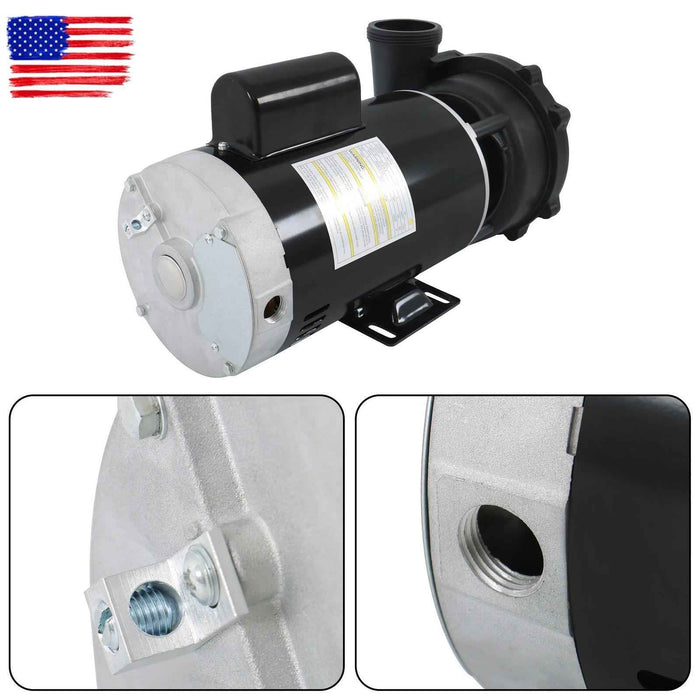 DURAFORCE For Plastics 3721621-1D 56 Frame 1-4 HP Spa Pump, 230 V Swimming Hot Tubs