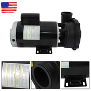 DURAFORCE For Plastics 3721621-1D 56 Frame 1-4 HP Spa Pump, 230 V Swimming Hot Tubs