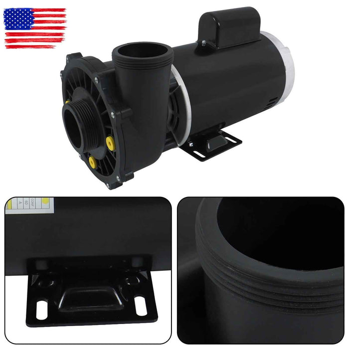 DURAFORCE For Plastics 3721621-1D 56 Frame 1-4 HP Spa Pump, 230 V Swimming Hot Tubs