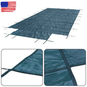 DURAFORCE Above Inground Swimming Pool Heavy Safety Cover 22×42FT With 4×8FT Center Step