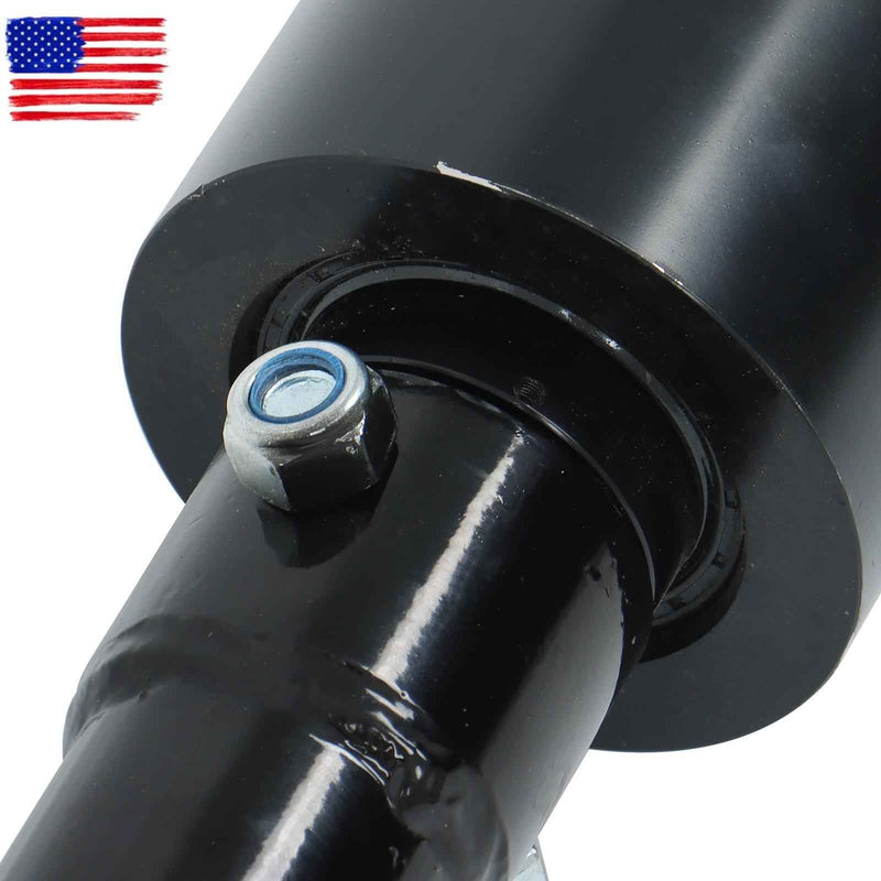 DURAFORCE 150mm Diameter Auger Drill Attachment With Hoses for Garden Mini Excavator