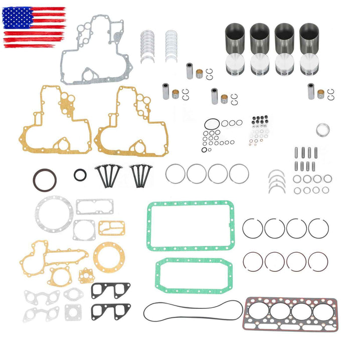 DURAFORCE For Bobcat Rebuild Kit For Kubota V1702 V1702B Engine 743 733 Z45/22 KH90