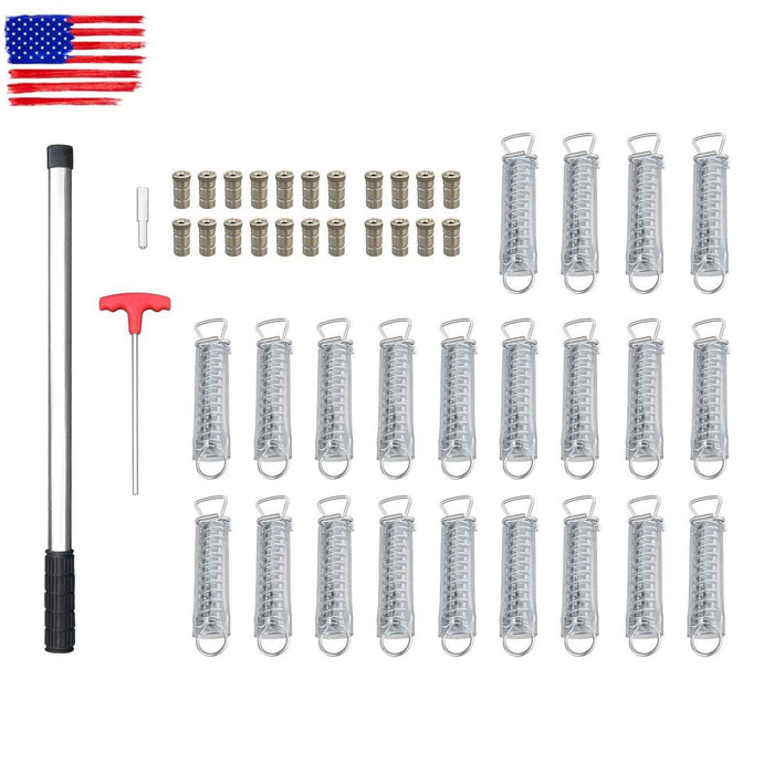 DURAFORCE 16×30FT Rectangle Safety Cover Green Mesh For 14×28FT Inground Swimming Pool