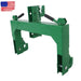 DURAFORCE 3000 LB Steel 3 Point Quick Hitch For Cat 1 & 2 Tractors W/ 2" Receiver Hitch