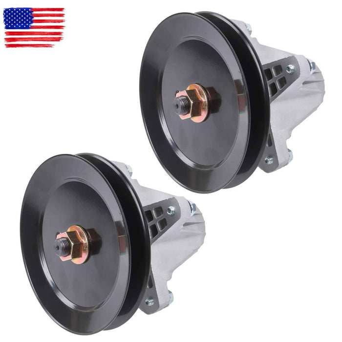 DURAFORCE 618P09260 2 × Lawn Mower Spindle Assembly 618-09260 For MTD Z5200 42 Inch Deck