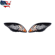 DURAFORCE Halogen Black Headlight Set For International 2008-2016 2 Bulb ‎3596015/16C93