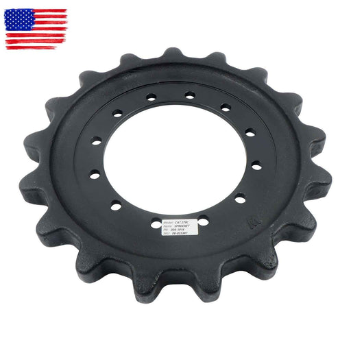 DURAFORCE 304-1916 Sprocket Fit For CAT 289D 289D3 289DLRC 299C 299D 12 Bolt Hole 17Teeth