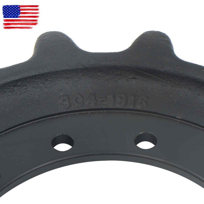 DURAFORCE 304-1916 Sprocket Fit For CAT 289D 289D3 289DLRC 299C 299D 12 Bolt Hole 17Teeth
