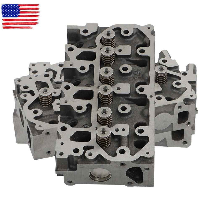 DURAFORCE Complete Cylinder Head & Gasket Set For Yanmar 3TNV76 For Komatsu PC22MR-3