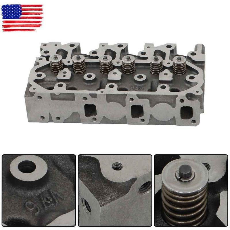 DURAFORCE Complete Cylinder Head & Gasket Set For Yanmar 3TNV76 For Komatsu PC22MR-3