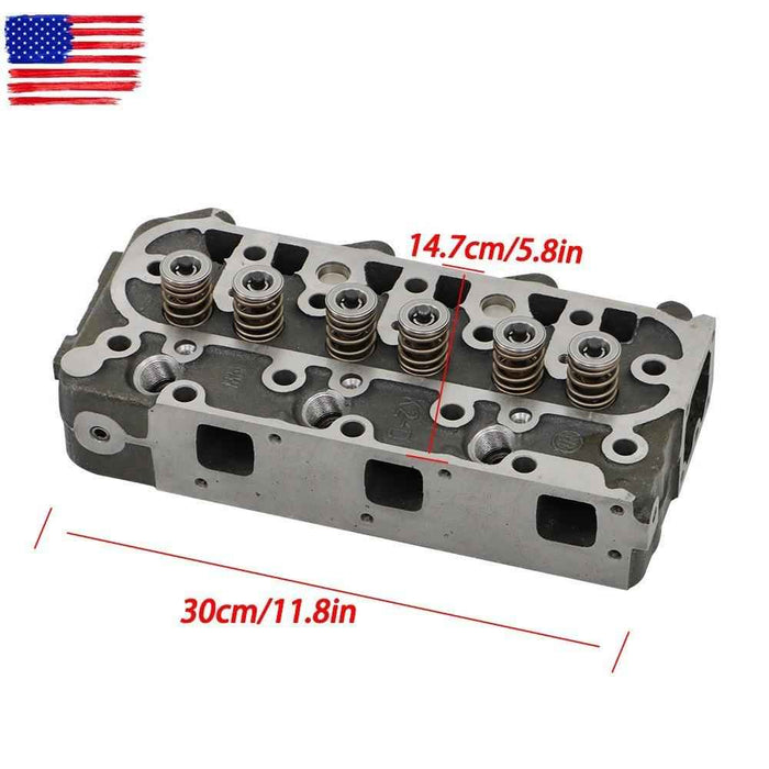 DURAFORCE D1005 Complete Cylinder Head and Full Gasket Set 16027-03043 For Kubota Engine