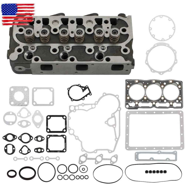 DURAFORCE D1005 Complete Cylinder Head and Full Gasket Set 16027-03043 For Kubota Engine